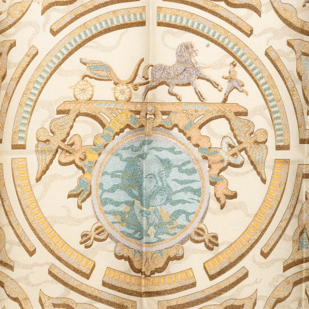 HERMES Black Silk Scarf - Picture 5 of 8